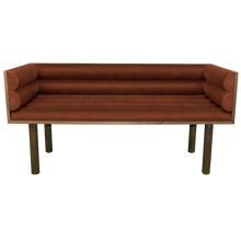 Load image into Gallery viewer, Henry Bolster Box Bench - Leather