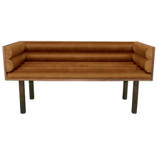 Load image into Gallery viewer, Henry Bolster Box Bench - Faux Leather
