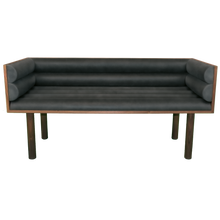Load image into Gallery viewer, Henry Bolster Box Bench - Faux Leather