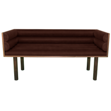 Load image into Gallery viewer, Henry Bolster Box Bench - Leather