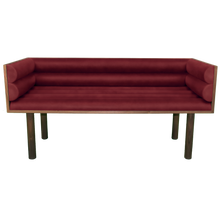 Load image into Gallery viewer, Henry Bolster Box Bench - Faux Leather