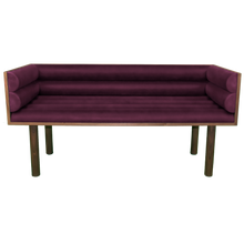 Load image into Gallery viewer, Henry Bolster Box Bench - Leather