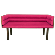 Load image into Gallery viewer, Henry Bolster Box Bench - Faux Leather