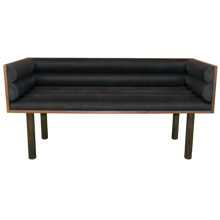 Load image into Gallery viewer, Henry Bolster Box Bench - Faux Leather