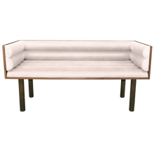 Load image into Gallery viewer, Henry Bolster Box Bench - Faux Leather