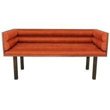 Load image into Gallery viewer, Henry Bolster Box Bench - Faux Leather