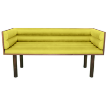 Load image into Gallery viewer, Henry Bolster Box Bench - Faux Leather