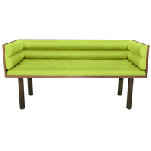 Load image into Gallery viewer, Henry Bolster Box Bench - Faux Leather