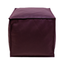 Load image into Gallery viewer, Leather Marshmallow Pouf
