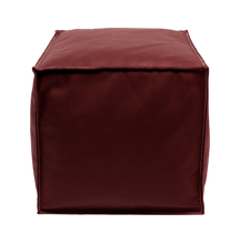 Load image into Gallery viewer, Leather Marshmallow Pouf