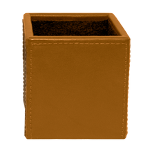 Load image into Gallery viewer, Leather With Contrast Stitch Pencil Holder