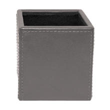 Load image into Gallery viewer, Leather With Contrast Stitch Pencil Holder