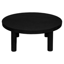 Load image into Gallery viewer, Round Leather Coffee Table