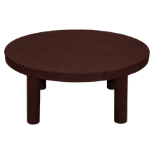Load image into Gallery viewer, Round Leather Coffee Table