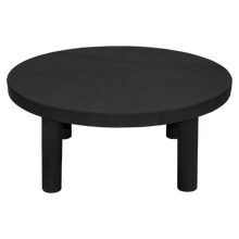 Load image into Gallery viewer, Round Leather Coffee Table