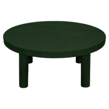 Load image into Gallery viewer, Round Leather Coffee Table