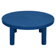 Load image into Gallery viewer, Round Leather Coffee Table