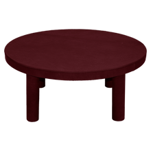 Load image into Gallery viewer, Round Leather Coffee Table