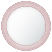 Load image into Gallery viewer, Round Leather Mirror with Contrast Stitch