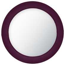 Load image into Gallery viewer, Round Leather Mirror with Contrast Stitch