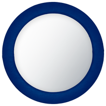 Load image into Gallery viewer, Round Leather Mirror with Contrast Stitch