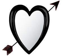 Load image into Gallery viewer, Shot Through The Heart Mirror