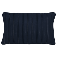 Load image into Gallery viewer, Vertical Channel Pillow - Leather