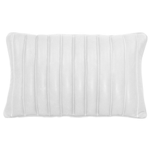 Load image into Gallery viewer, Vertical Channel Pillow - Leather