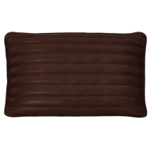 Load image into Gallery viewer, Horizontal Channel Pillow - Leather
