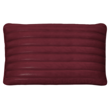 Load image into Gallery viewer, Horizontal Channel Pillow - Faux Leather
