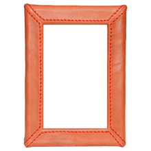 Load image into Gallery viewer, Leather Clad Picture Frame
