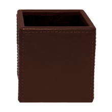 Load image into Gallery viewer, Leather With Contrast Stitch Pencil Holder
