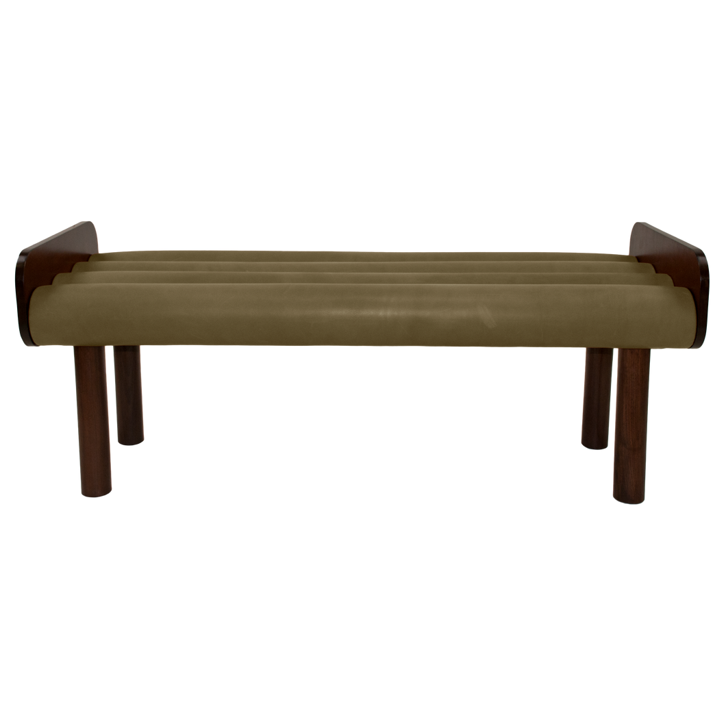 Bradford Bolster Bench - Faux Leather